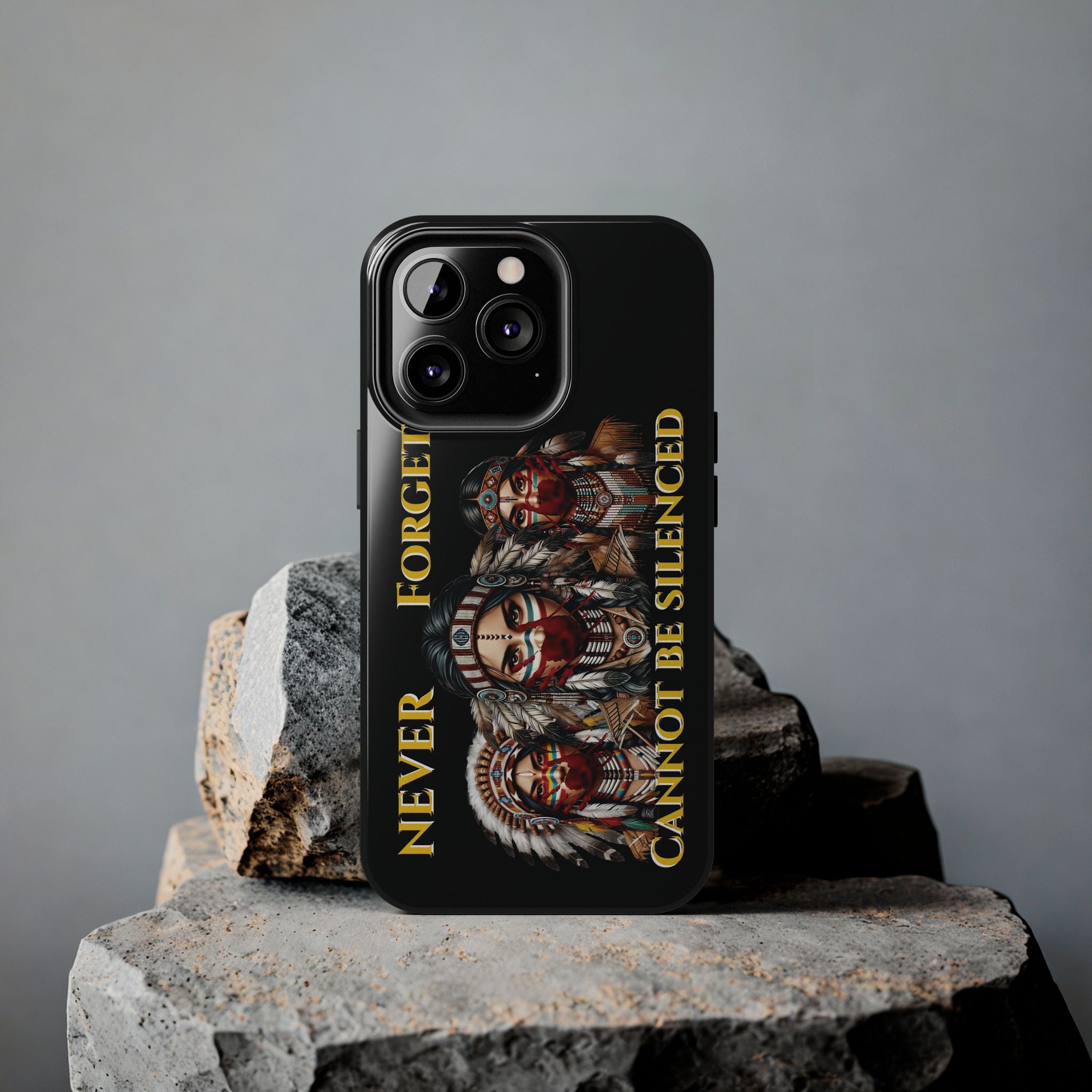 MMIW Awareness Tough Phone Case – Honor Missing Indigenous Women | iPhone & Samsung