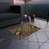 African Tribal Rug – Bold Afrocentric Print Area Rug with Cultural Symbols