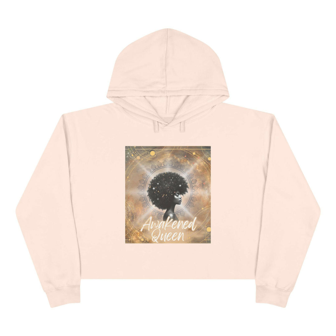 Awakened Queen Crop Hoodie - MKCM Modern Designs