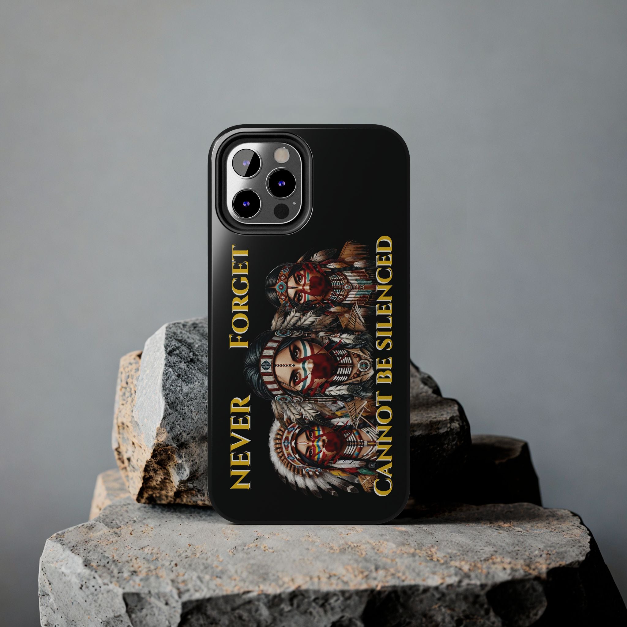 MMIW Awareness Tough Phone Case – Honor Missing Indigenous Women | iPhone & Samsung