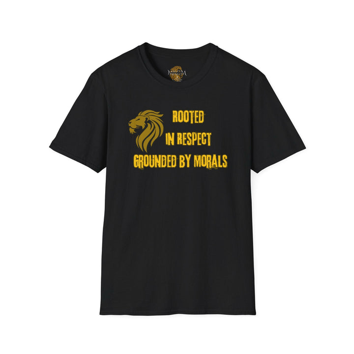 'Rooted in Respect Grounded by Morals' T-Shirt.