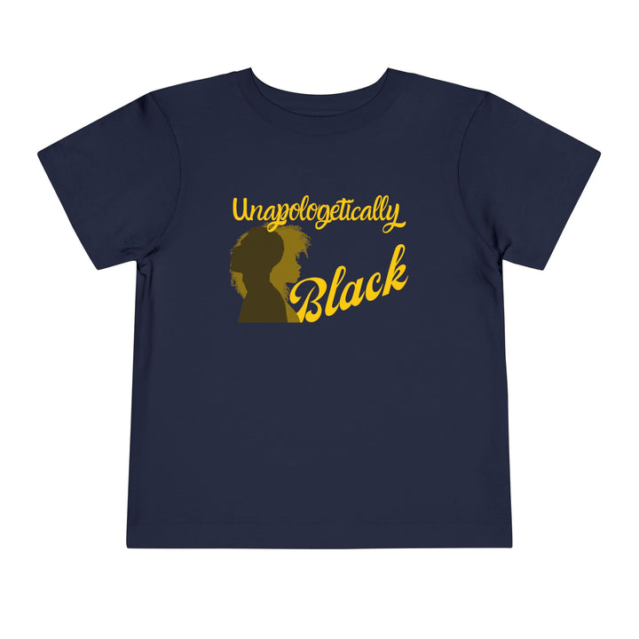 Empower your toddler with our unapologetically black pride tee for unity and strength.