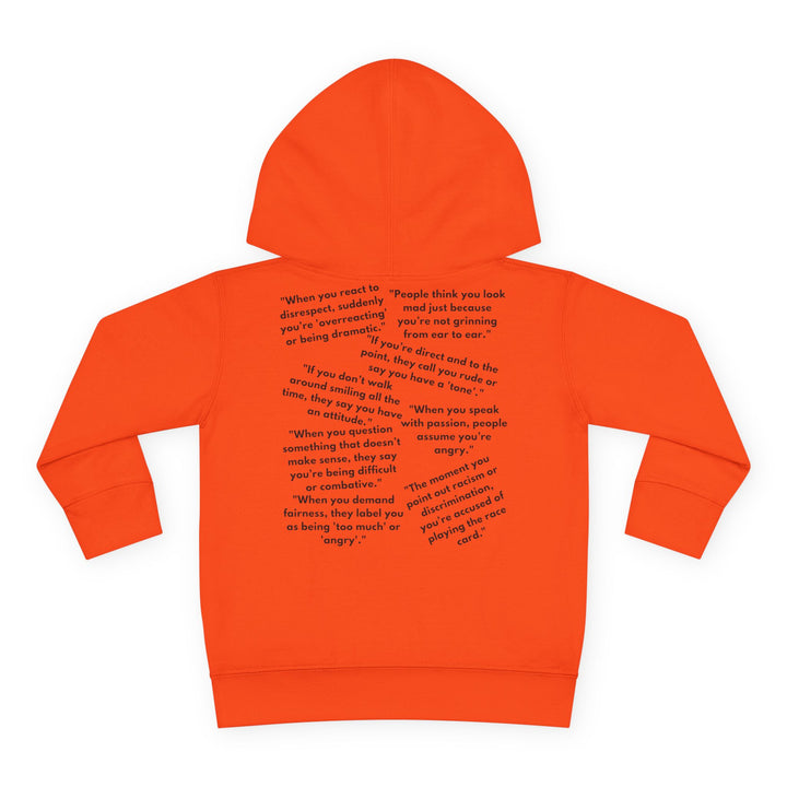 Passionate toddler hoodie breaking stereotypes in fashion for kids