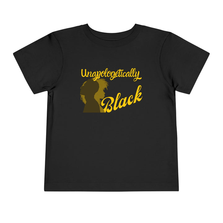 Empower your toddler with our unapologetically black pride tee for unity and strength.