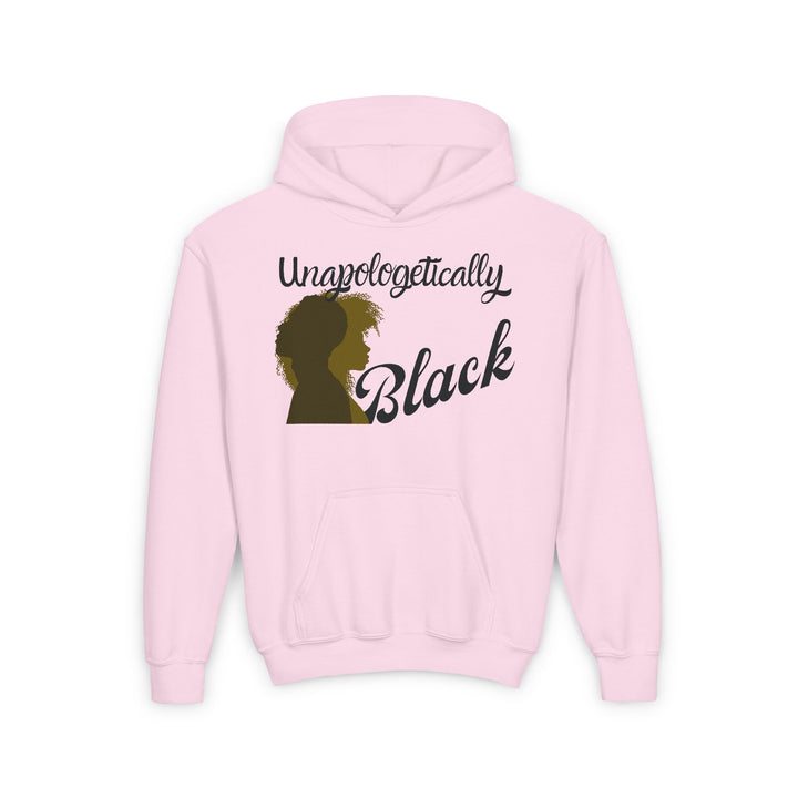 Unapologetically Black pride and culture empowerment for youth hoodie identity