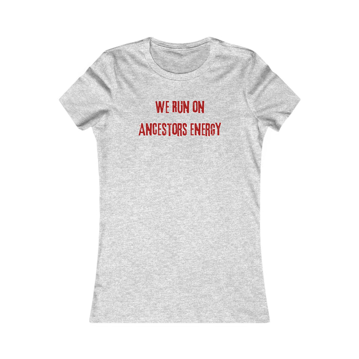 Empowerment through Ancestors Energy-Infused Women's Tee - Celebrate your roots