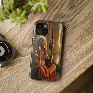 Native American Elder Tough Phone Case – Indigenous Warrior Wisdom for iPhone & Samsung