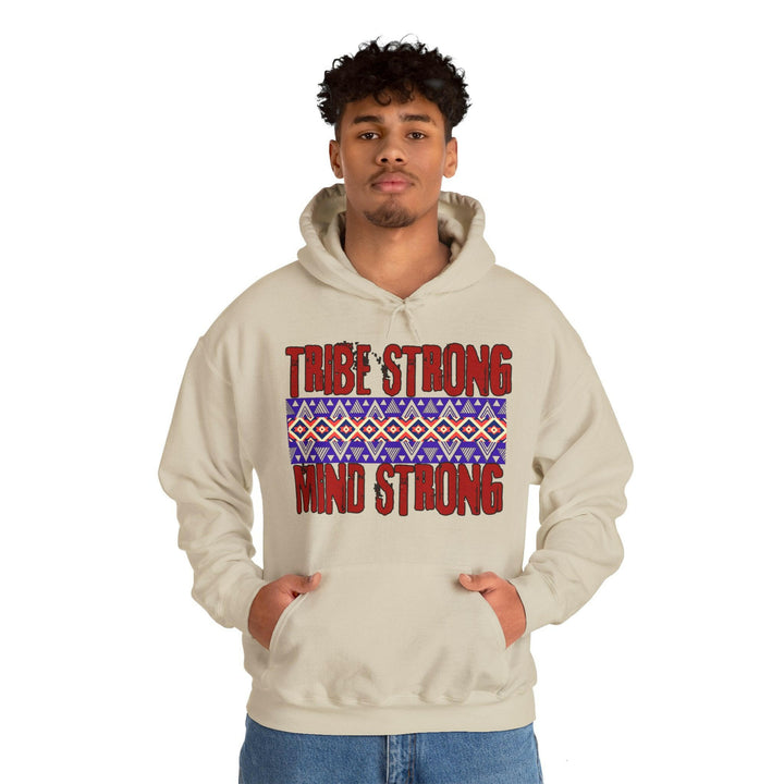 Tribe Strong Mind Strong Unisex Hoodie - MKCM Modern Designs