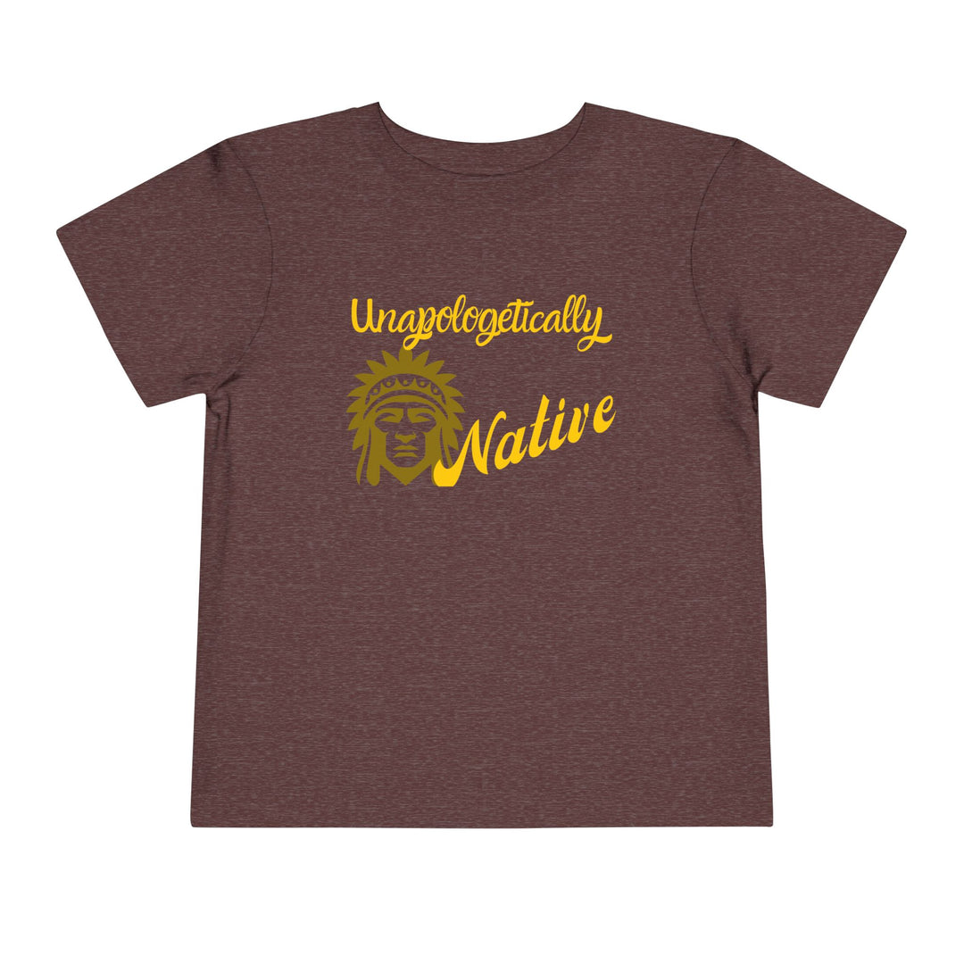 Unapologetically Native toddler tee - fashionable, culturally-inspired, comfortable