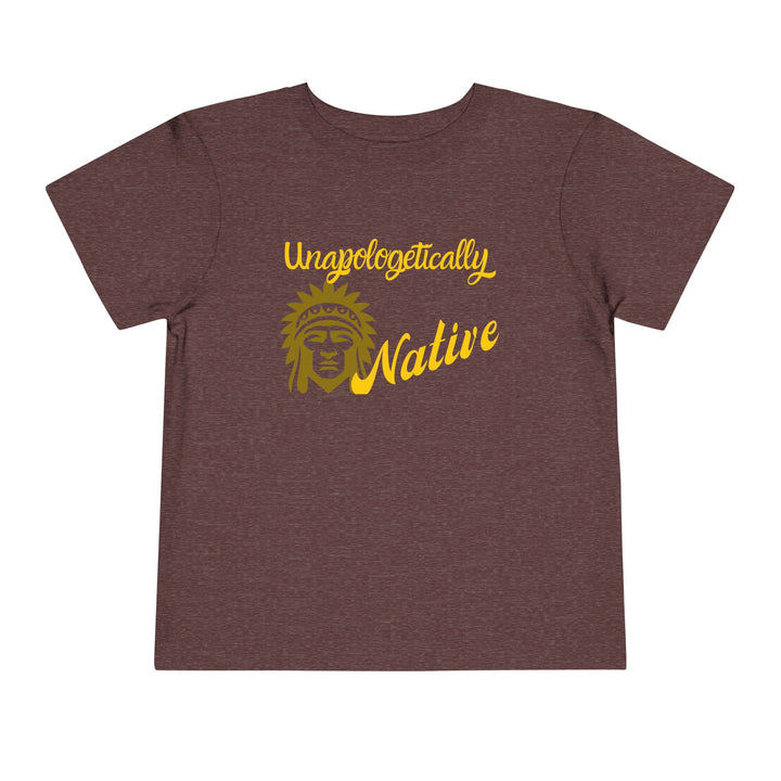 Unapologetically Native toddler tee - fashionable, culturally-inspired, comfortable