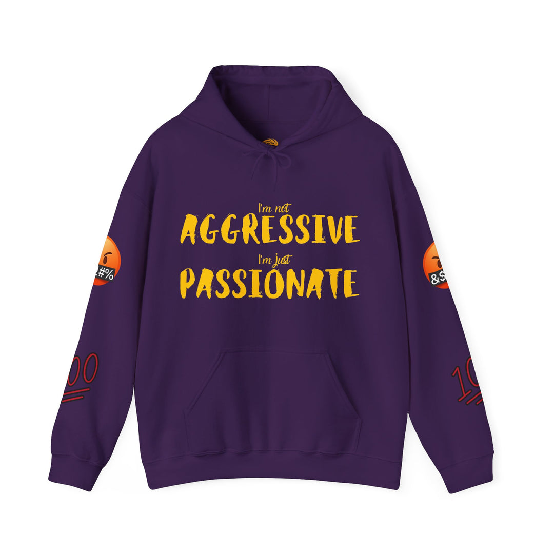 “Fashionable hoodie for cultural expression, avoiding stereotypes with non-aggressive yet passionate vibe” - 123 characters