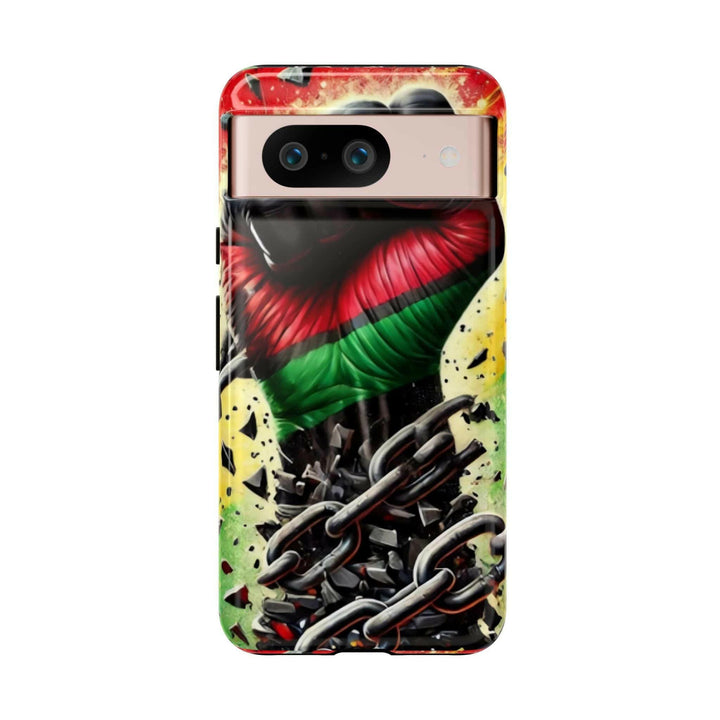 Bold Raised Fist Tough Phone Case.