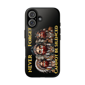 MMIW Awareness Tough Phone Case – Honor Missing Indigenous Women | iPhone & Samsung