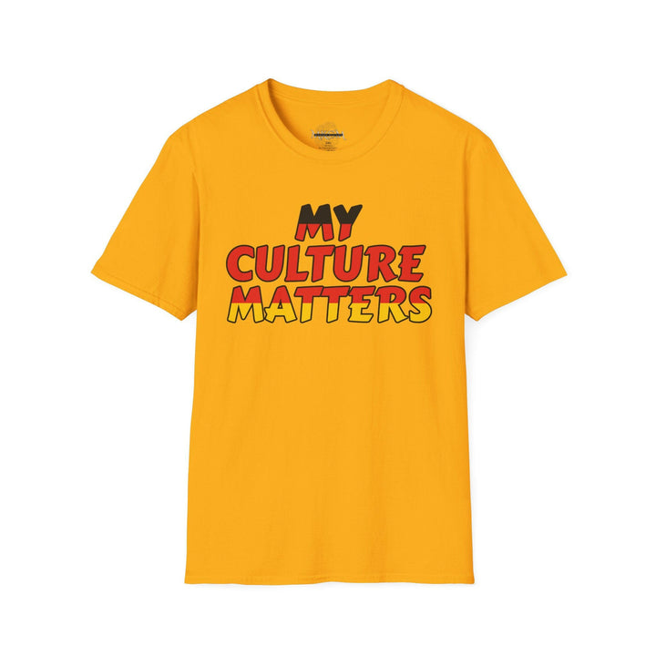 Native American "My Culture Matters" T-Shirt.