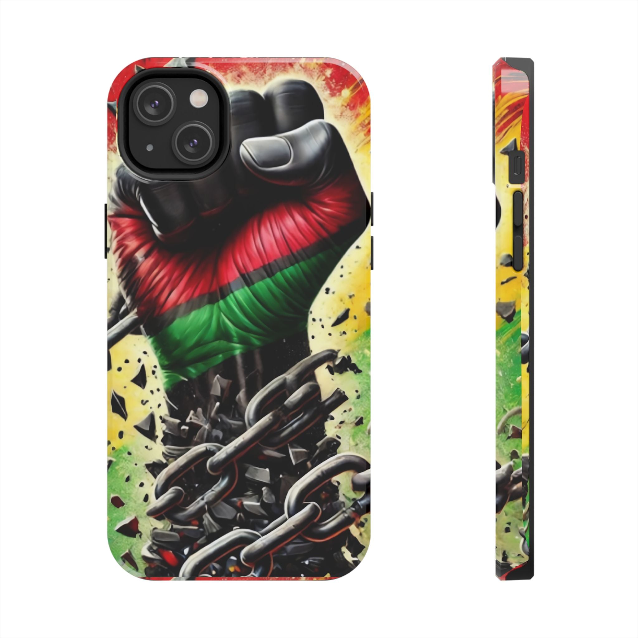 Raised Fist Black Empowerment Phone Case – Melanin Power Protection for iPhone & Samsung