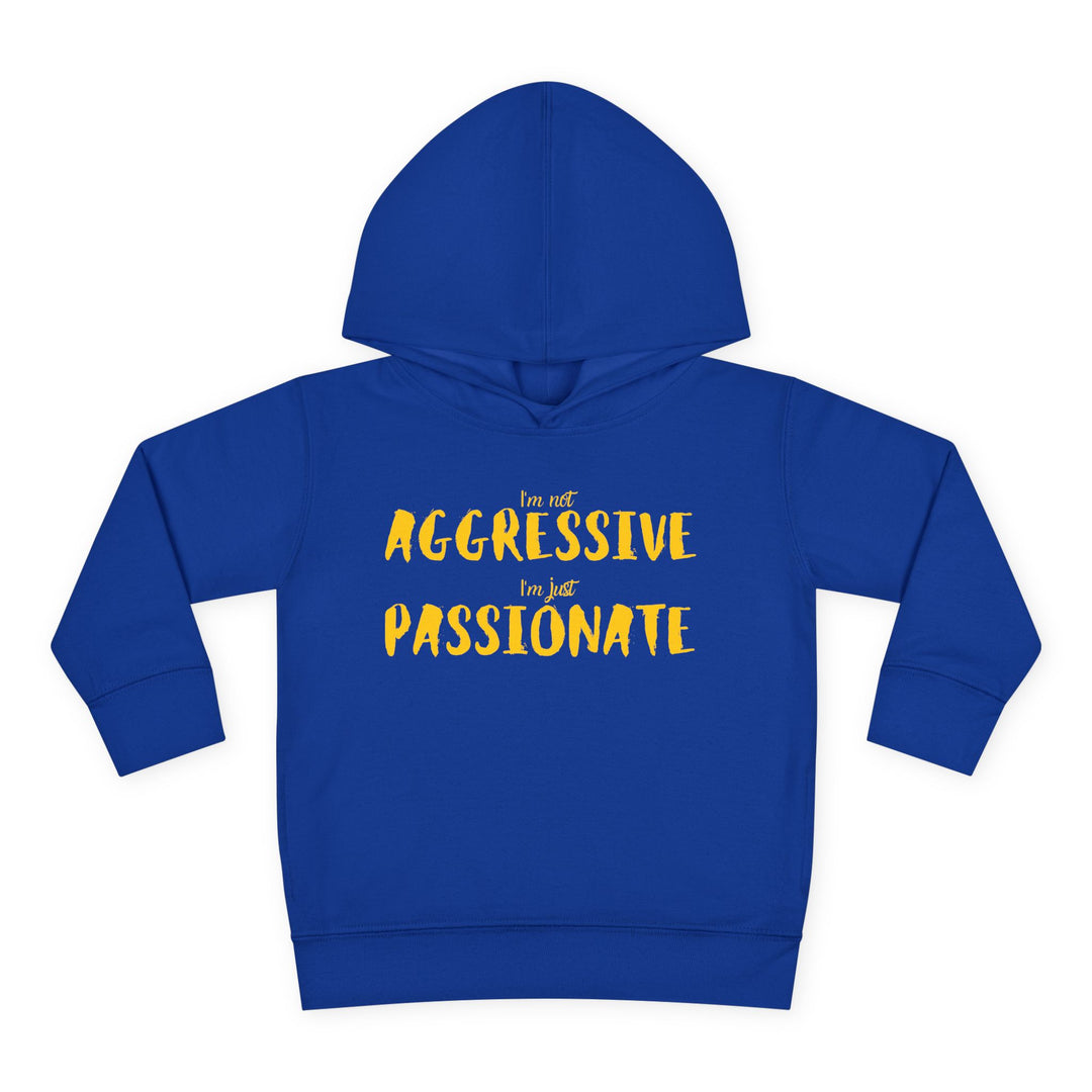 Passionate toddler hoodie breaking stereotypes in fashion for kids