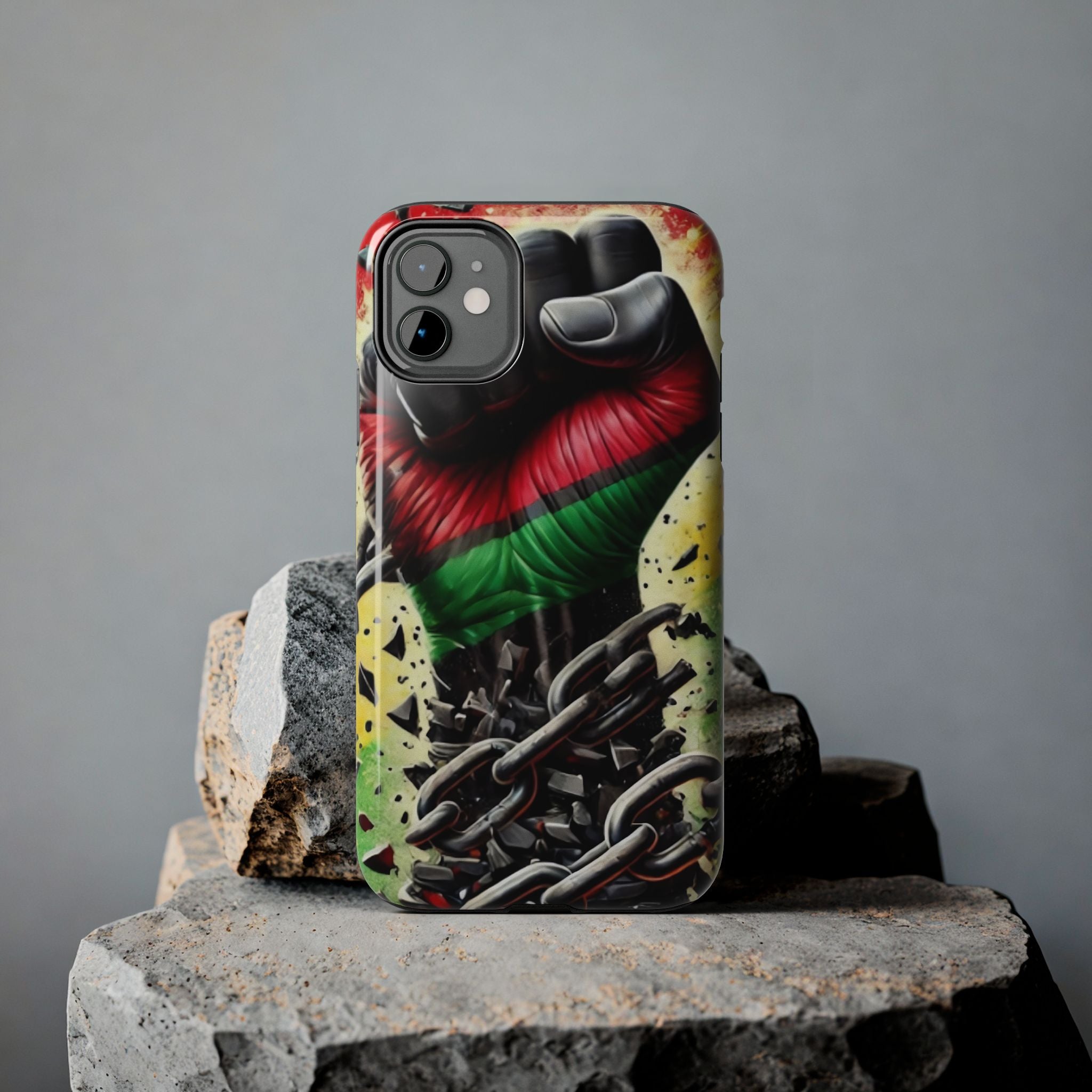 Raised Fist Black Empowerment Phone Case – Melanin Power Protection for iPhone & Samsung