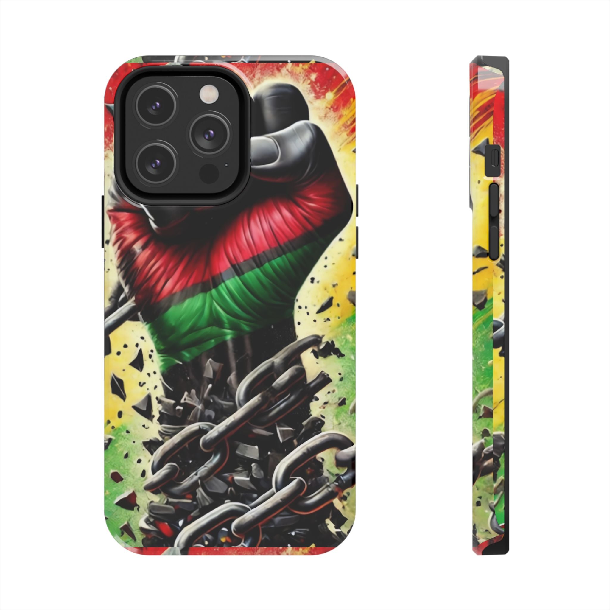 Raised Fist Black Empowerment Phone Case – Melanin Power Protection for iPhone & Samsung