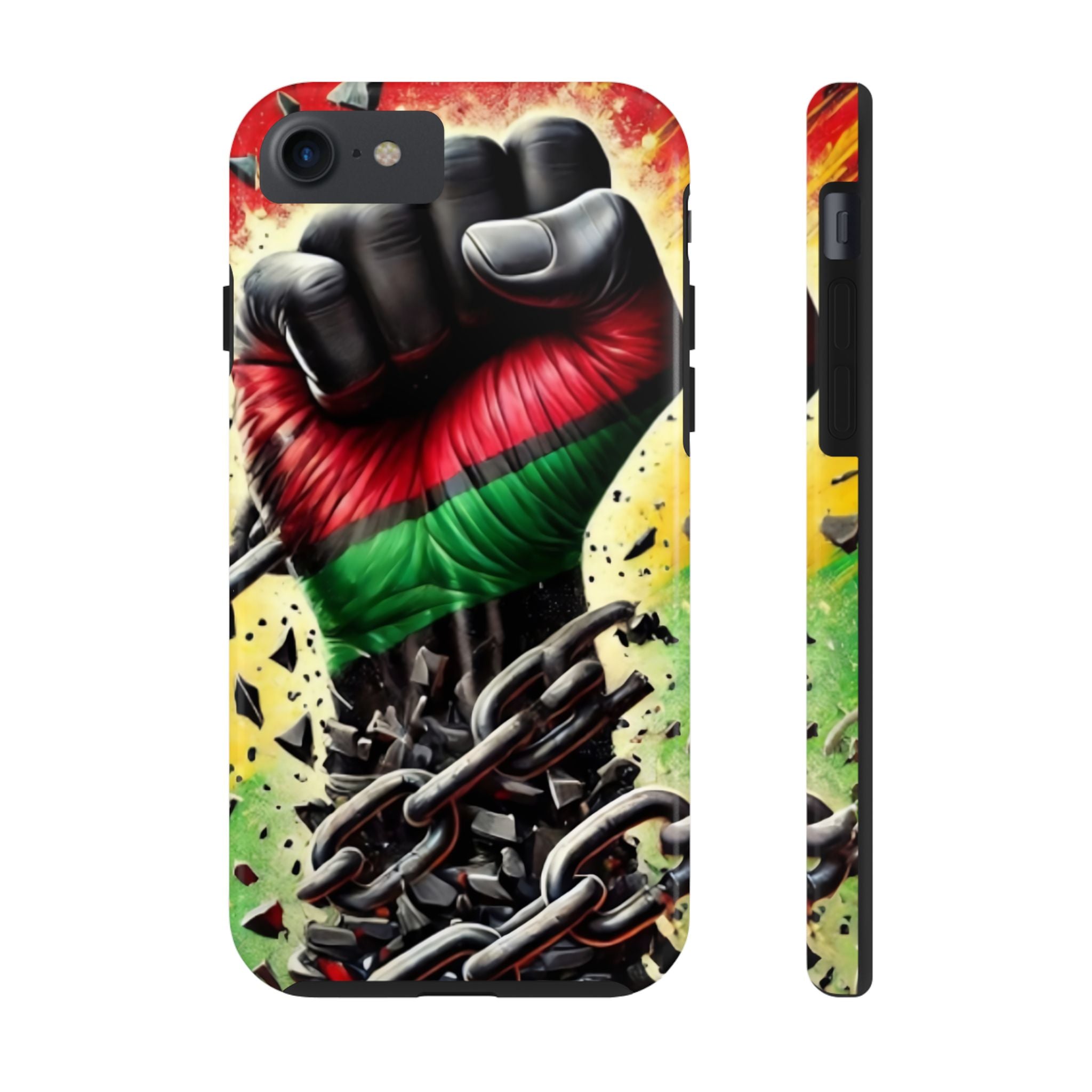 Raised Fist Black Empowerment Phone Case – Melanin Power Protection for iPhone & Samsung