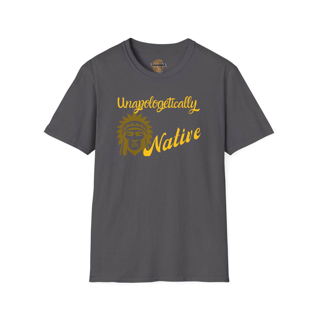 Unapologetically Native t-shirt showcasing indigenous pride and unity