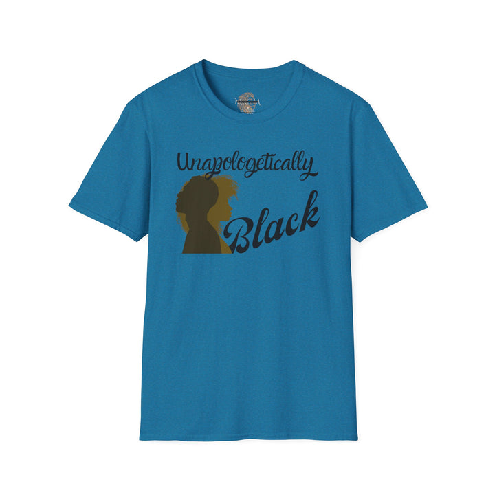 Empowerment-themed Unapologetically Black tee promoting unity and pride