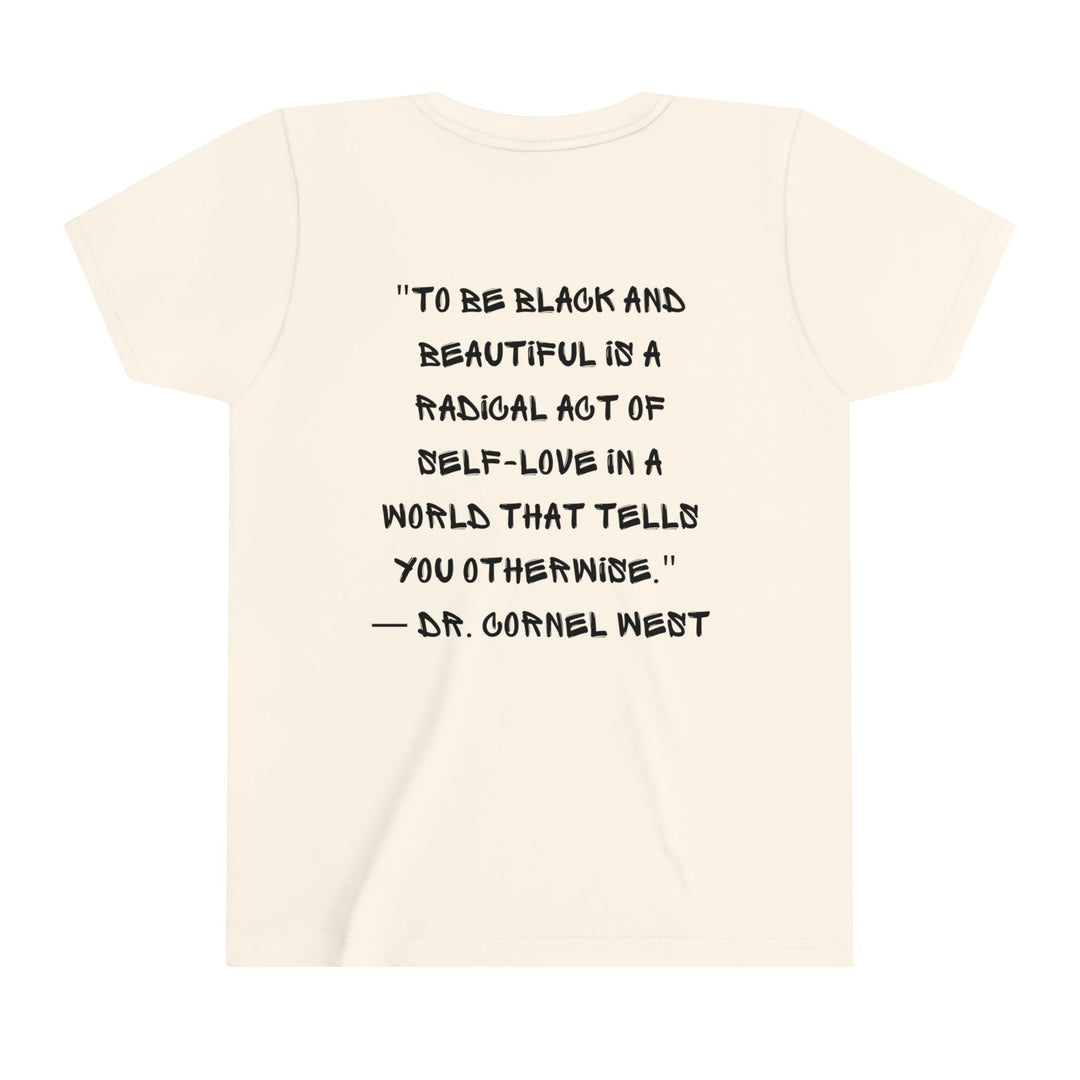 'Unapologetically Black ’ Youth Tee