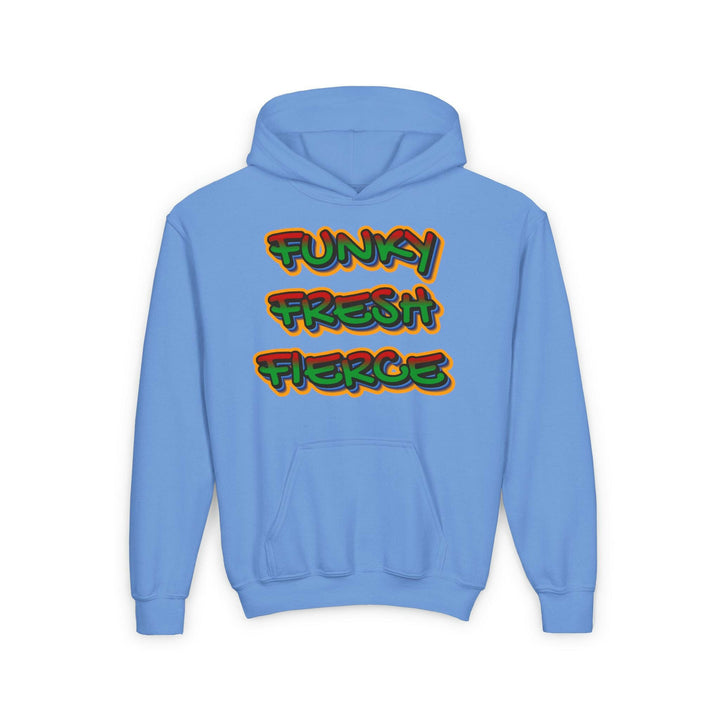 Unique youth hoodie embodying cultural empowerment and making a statement