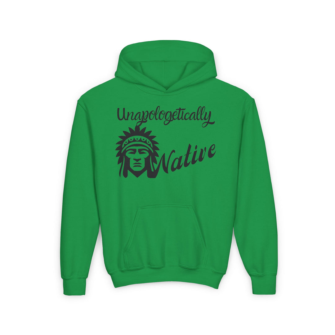 Unapologetically Native Indigenous Pride Youth Hoodie - Trendy, Authentic, Cultural Apparel