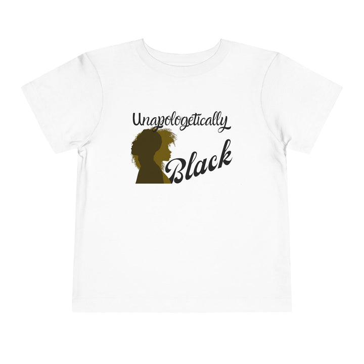 Empower your toddler with our unapologetically black pride tee for unity and strength.