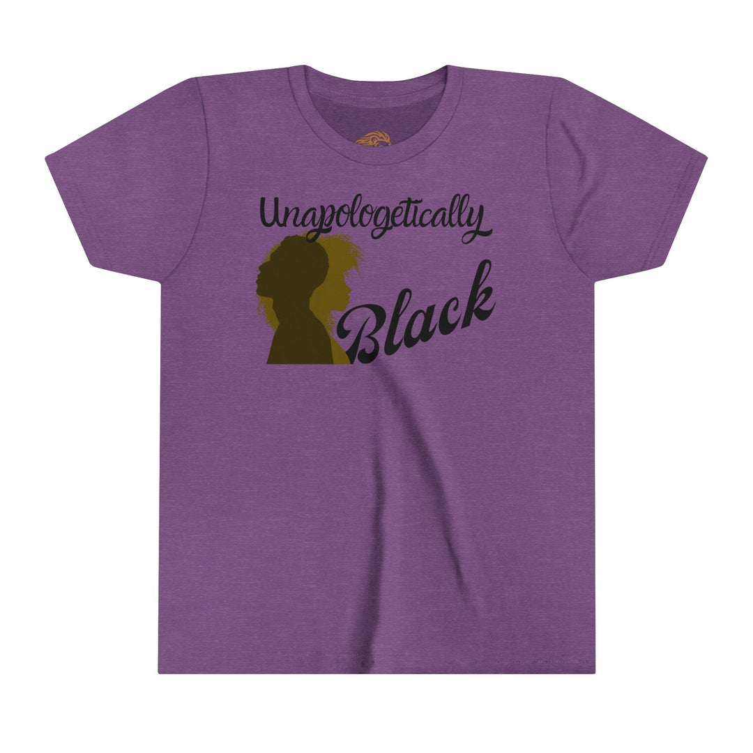 'Unapologetically Black ’ Youth Tee