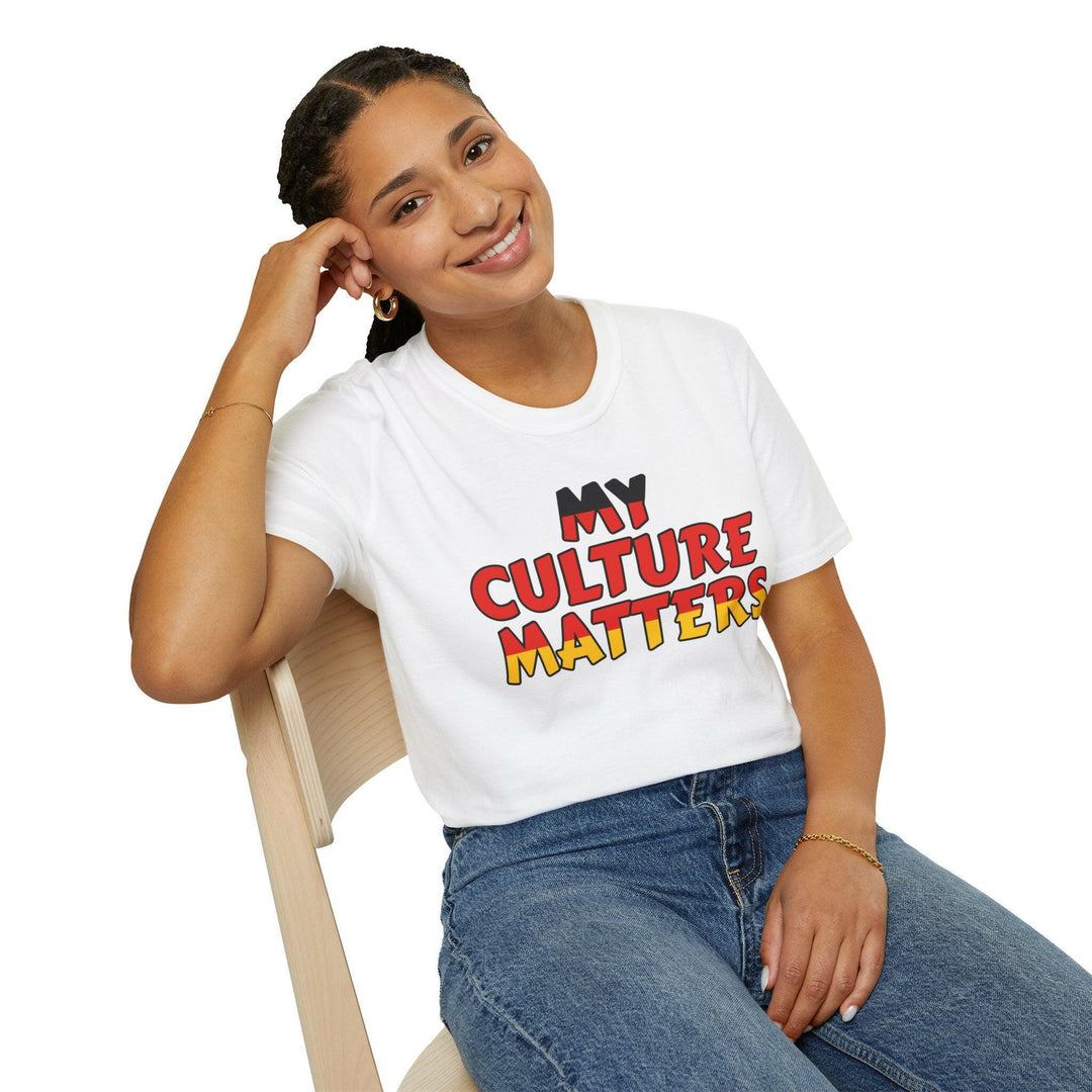 Native American "My Culture Matters" T-Shirt.