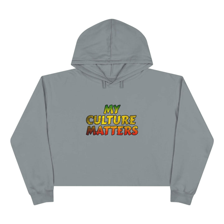 Rasta My Culture Matters Crop Hoodie - MKCM Modern Designs