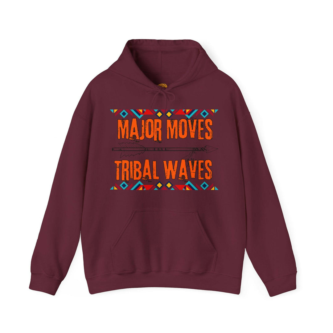 Major Moves Tribal Waves Unisex Hoodie - MKCM Modern Designs