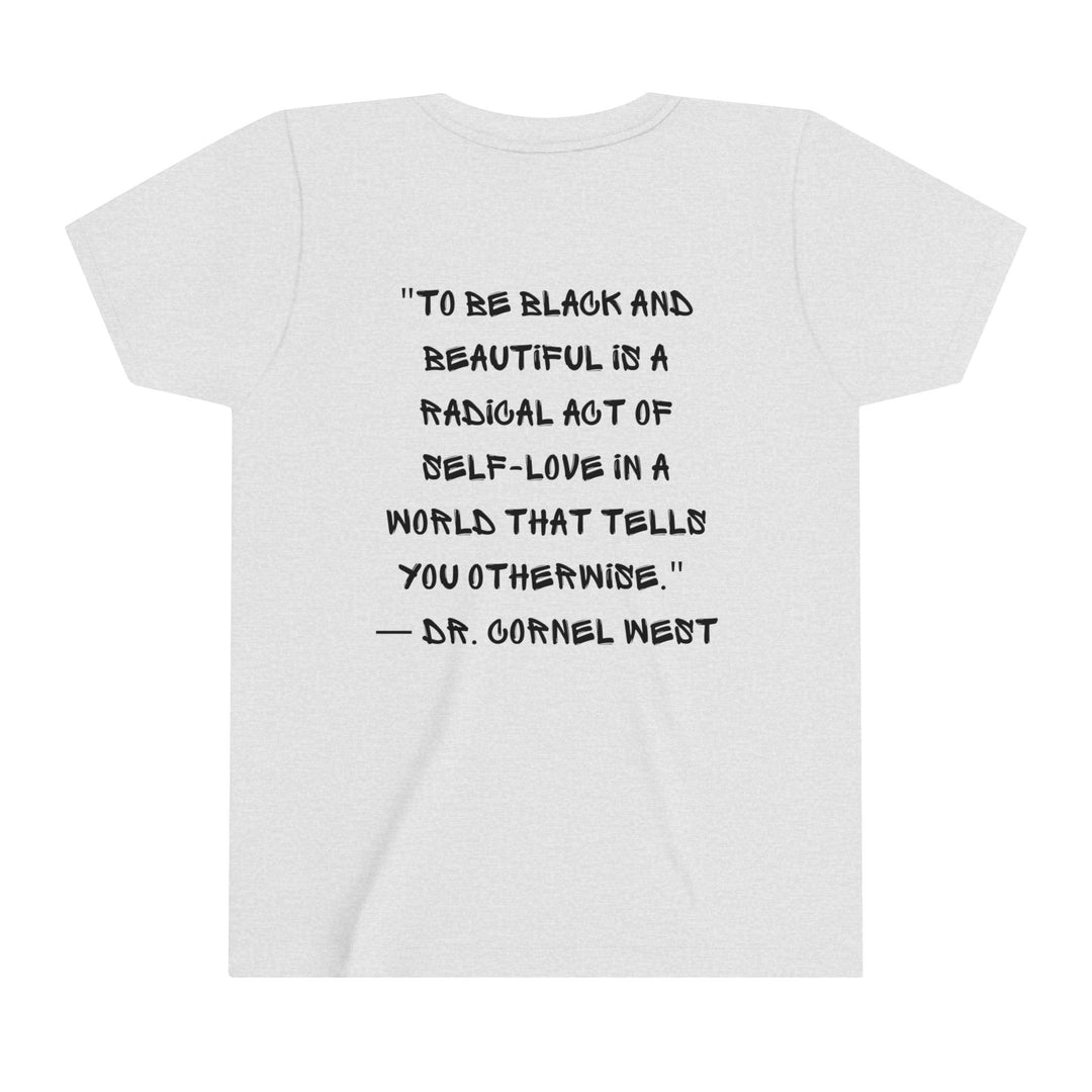 'Unapologetically Black ’ Youth Tee