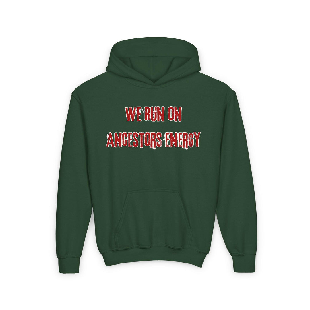 Ancestors Energy Youth Hoodie - Conveying Powerful Statement of Ancestral Strength