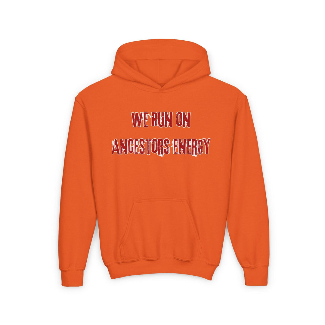 Ancestors Energy Youth Hoodie - Conveying Powerful Statement of Ancestral Strength