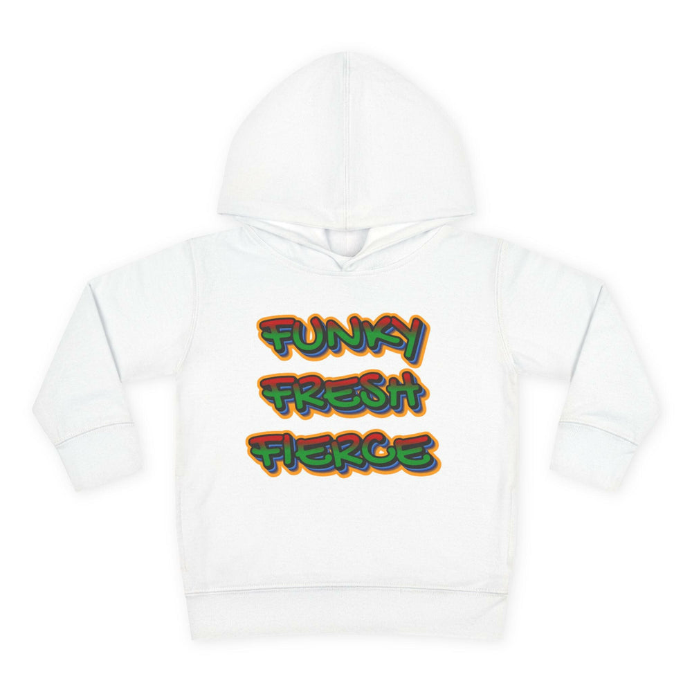 Funky and Fresh Toddler Hoodie – Stylish, Unique, Kids Fashion