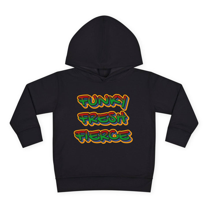 Funky and Fresh Toddler Hoodie – Stylish, Unique, Kids Fashion