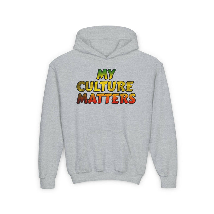 ALT Tag: Rasta Culture Youth Hoodie - Celebrate My Culture Matters with Stylish Apparel