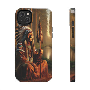Native American Elder Tough Phone Case – Indigenous Warrior Wisdom for iPhone & Samsung