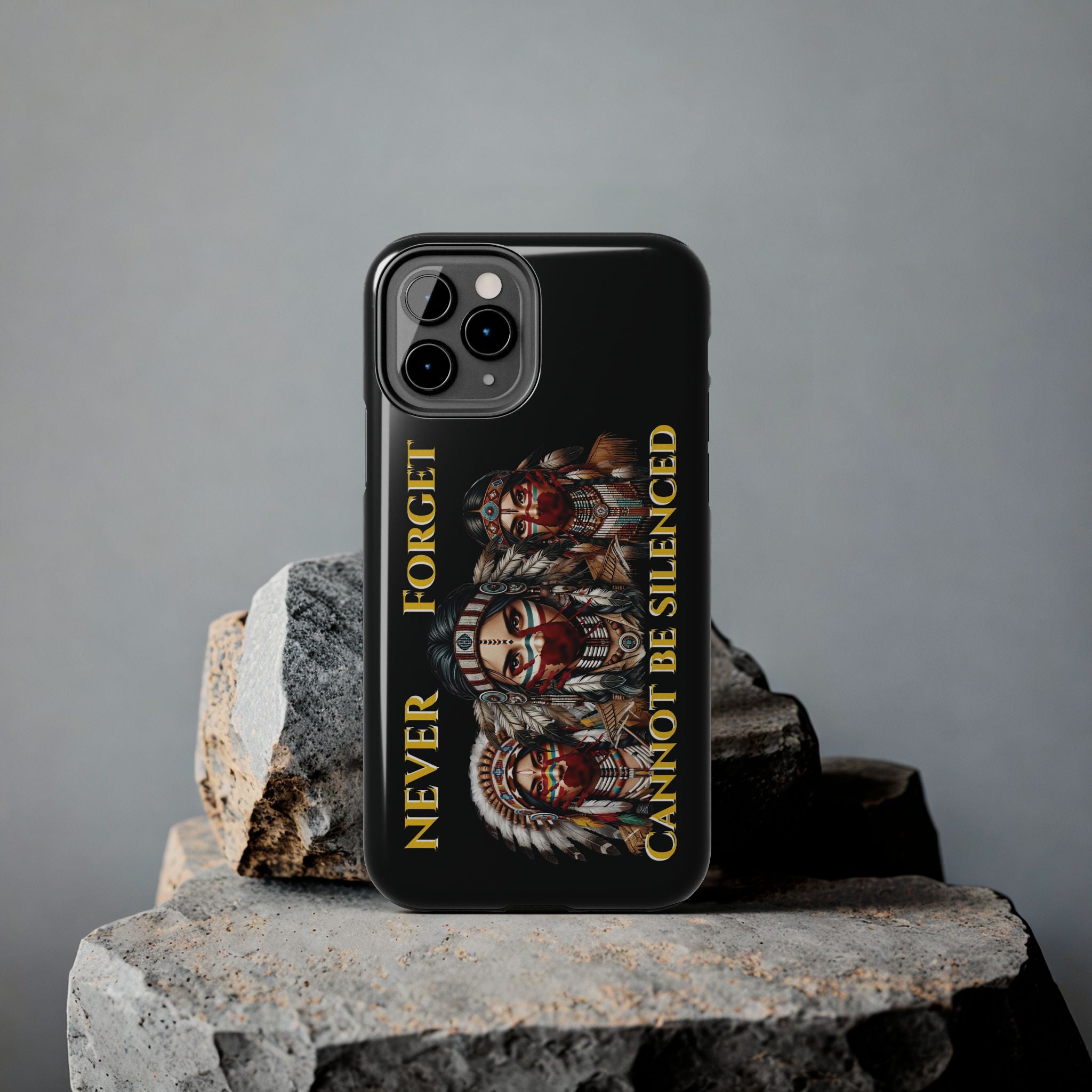 MMIW Awareness Tough Phone Case – Honor Missing Indigenous Women | iPhone & Samsung