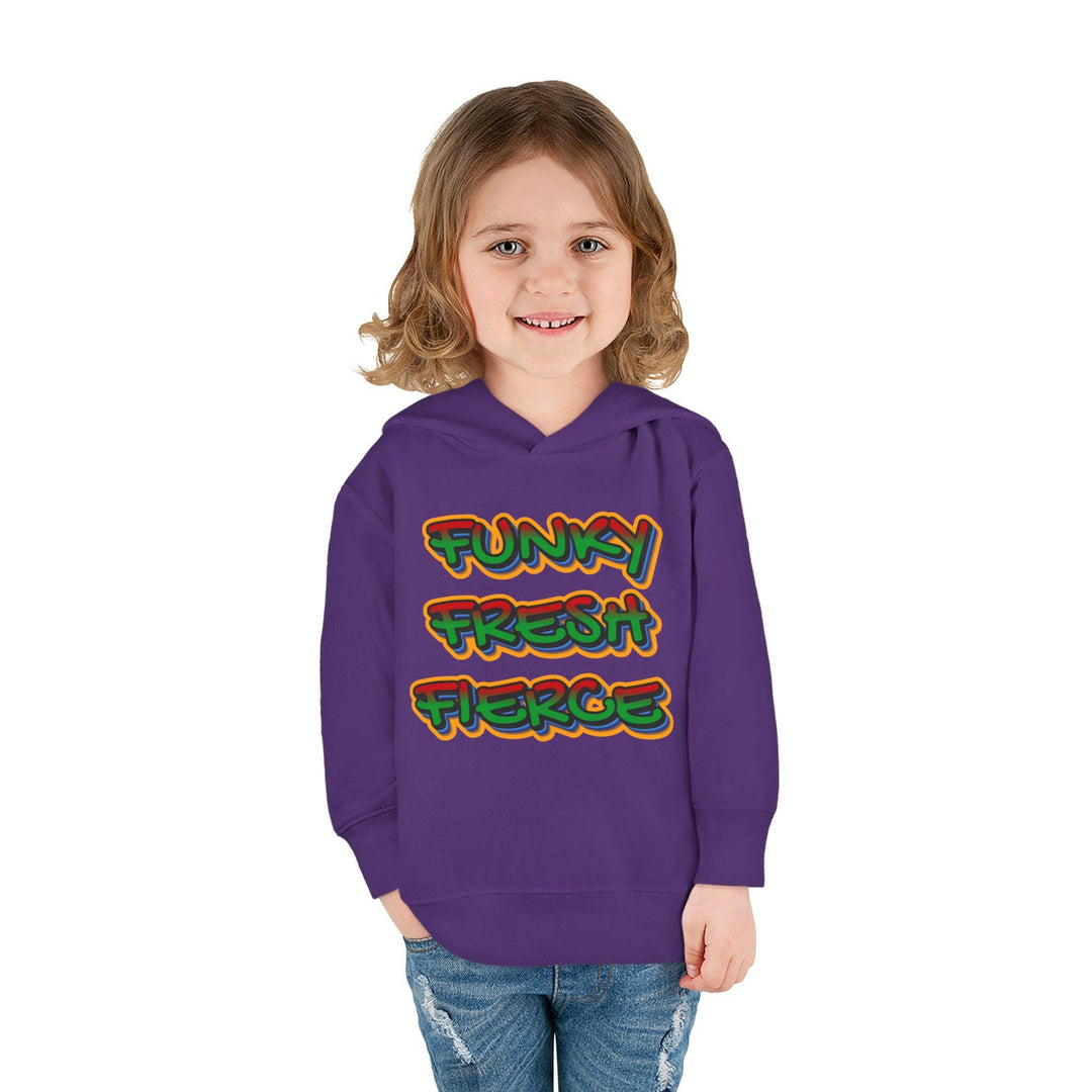 'Funky Fresh Fierce' Toddler Hoodie