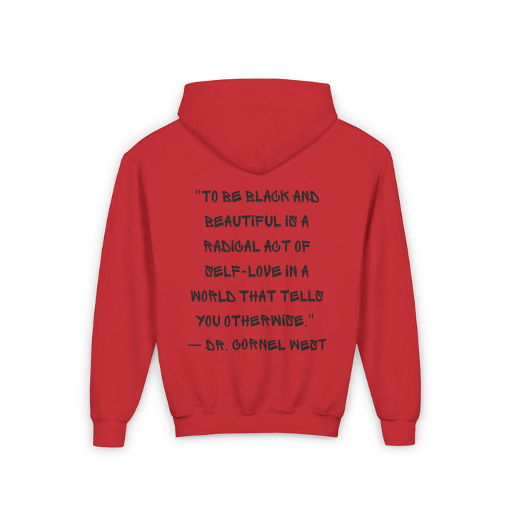 'Unapologetically Black' Youth Hoodie