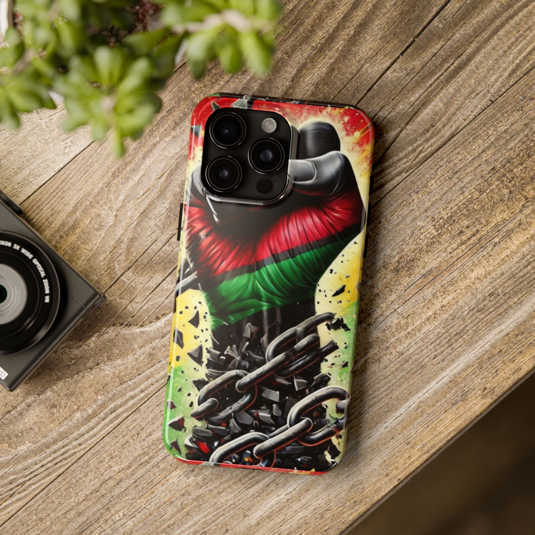 Raised Fist Black Empowerment Phone Case – Melanin Power Protection for iPhone & Samsung