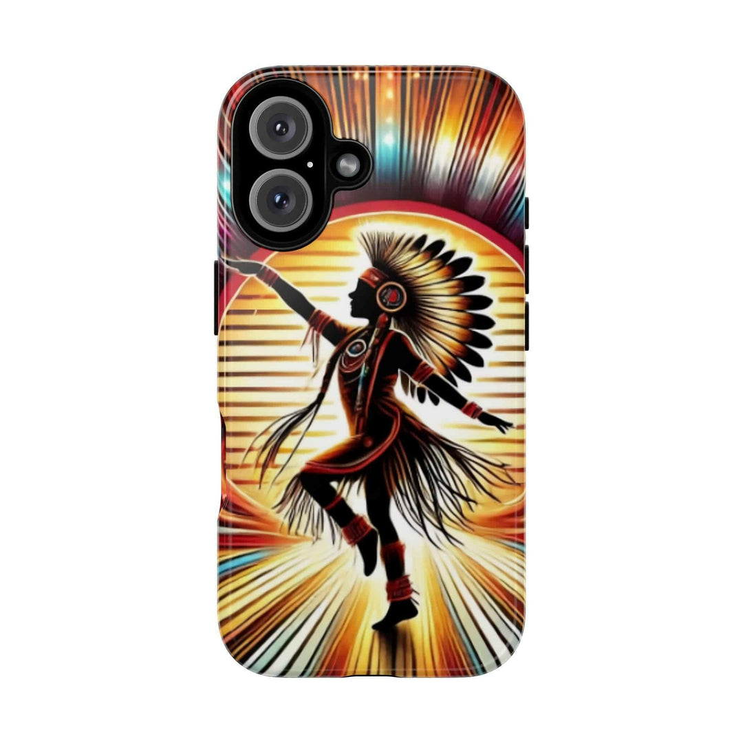 Native American Tribal Dance Tough Phone Case.