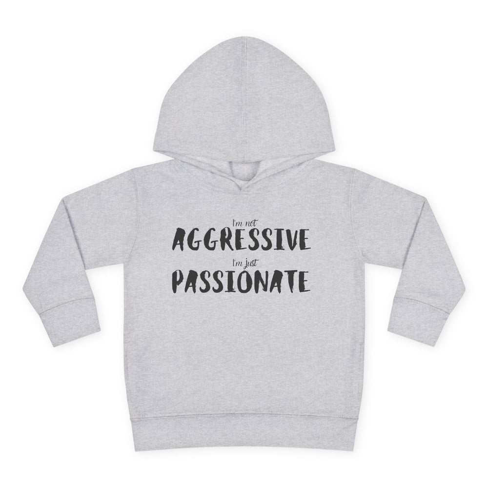 Passionate toddler hoodie breaking stereotypes in fashion for kids