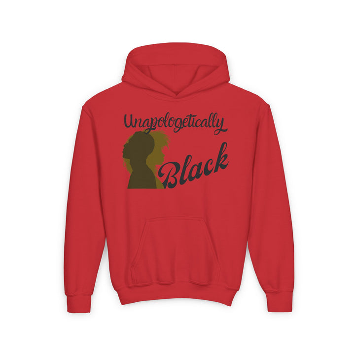 Unapologetically Black pride and culture empowerment for youth hoodie identity