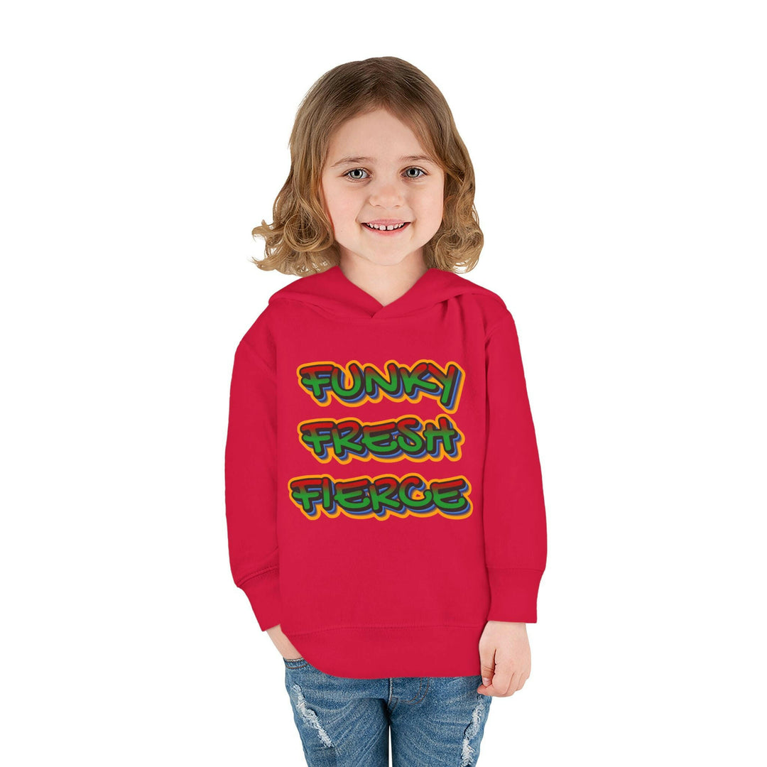 Funky and Fresh Toddler Hoodie – Stylish, Unique, Kids Fashion