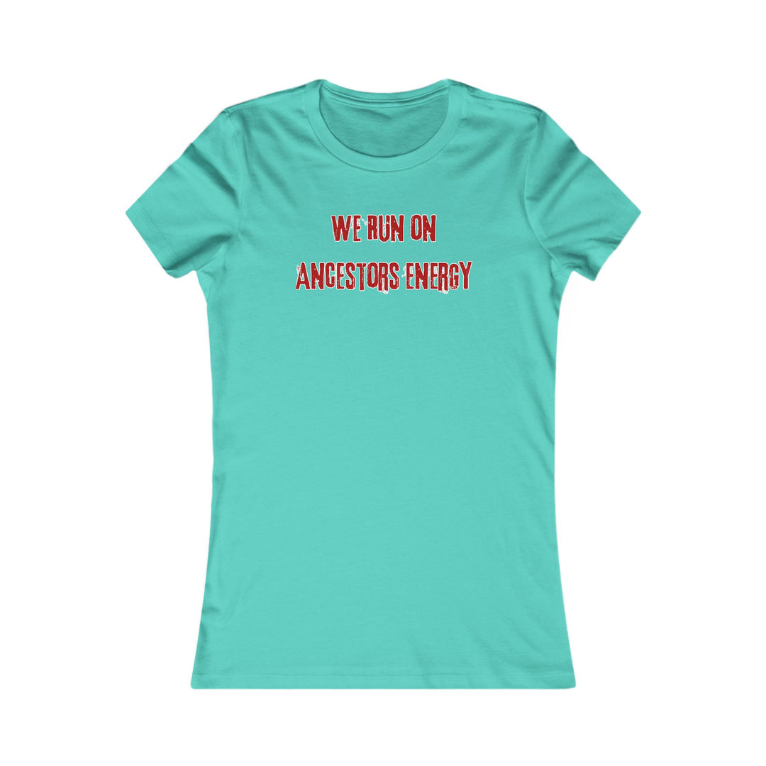 Empowerment through Ancestors Energy-Infused Women's Tee - Celebrate your roots