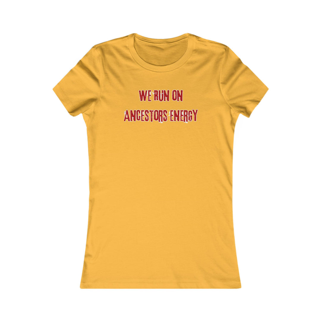 Empowerment through Ancestors Energy-Infused Women's Tee - Celebrate your roots